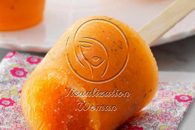 Cantaloupe Ice Pops
