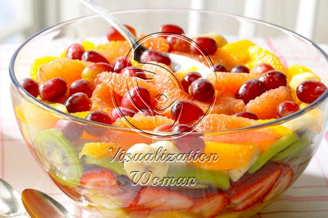 Layered Fresh Fruit Salad
