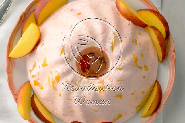 Peach Bavarian