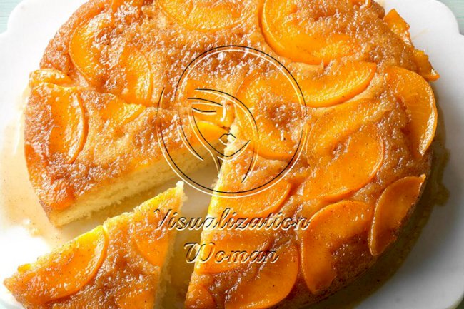 Makeover Peach Upside-Down Cake