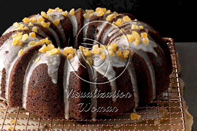 Ginger-Walnut Tube Cake
