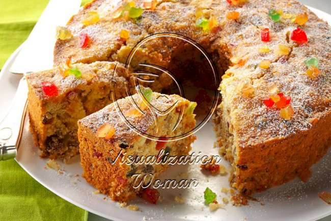 Coconut Fruitcake