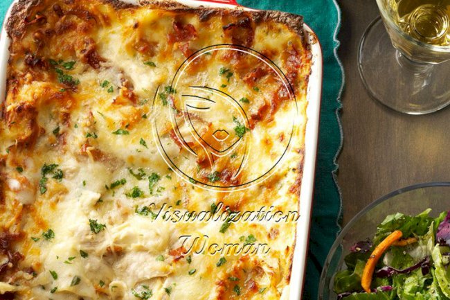 Chicken Alfredo Lasagna