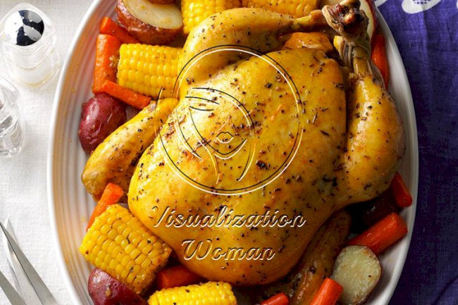 Roast Chicken with Vegetables