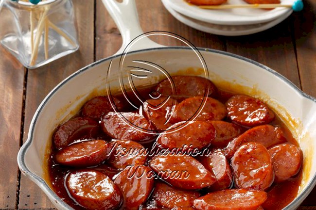 Apricot Kielbasa Slices