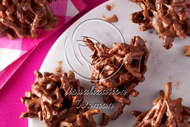 Chocolate Butterscotch Haystacks