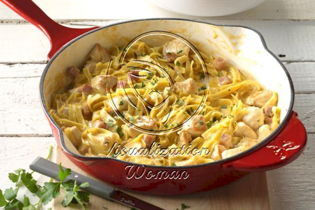 Chicken Cordon Bleu Skillet