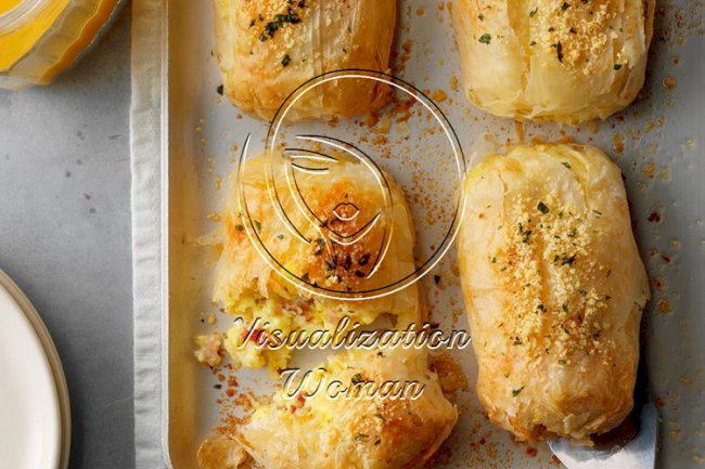 Ham & Cheese Breakfast Strudels