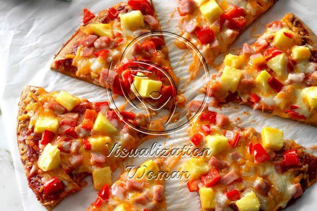 Quick Hawaiian Pizza
