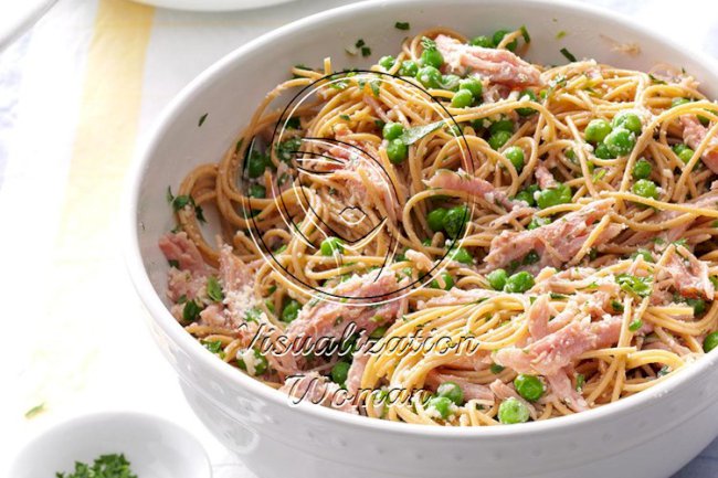 Ham Pasta Toss