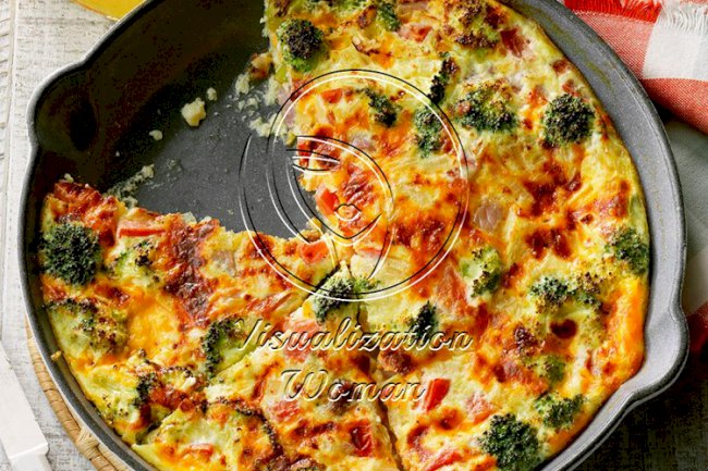 Early-Riser Oven Omelet