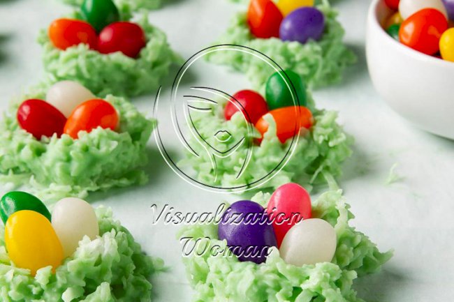 Coconut Egg Nests