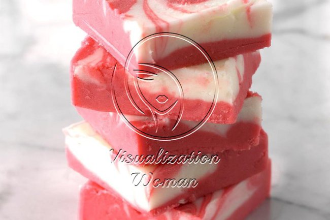 Black Cherry Swirl Fudge
