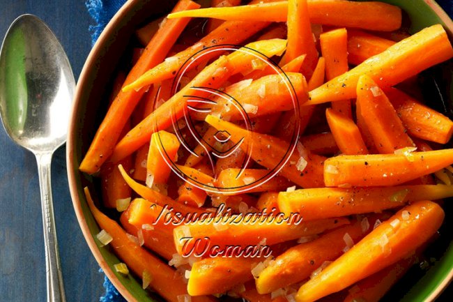 Brown Sugar-Glazed Baby Carrots