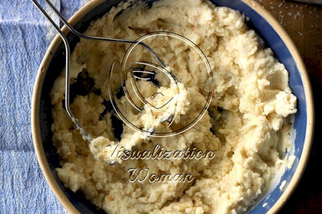 Texas Garlic Mashed Potatoes