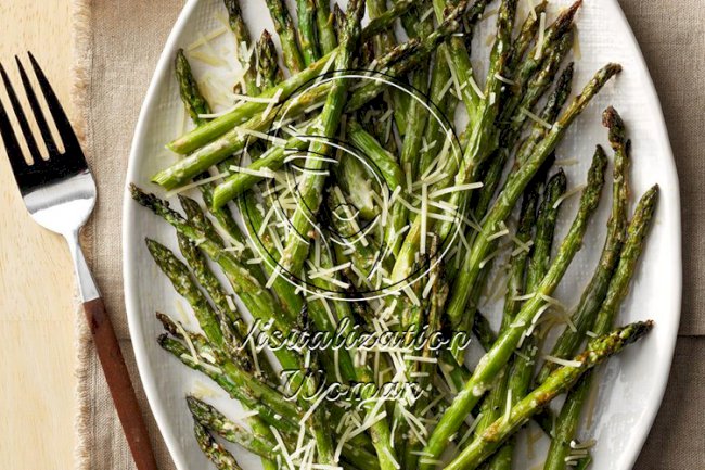 Lemon-Parmesan Broiled Asparagus