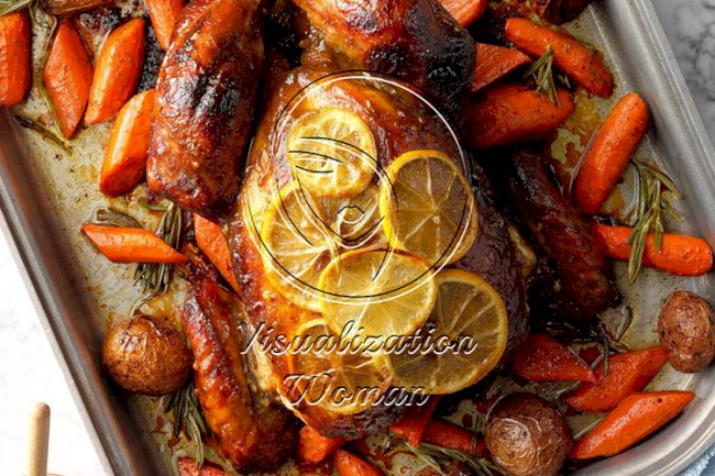 Roasted Honey Mustard Chicken