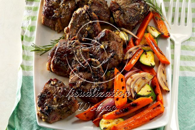 Rosemary-Thyme Lamb Chops