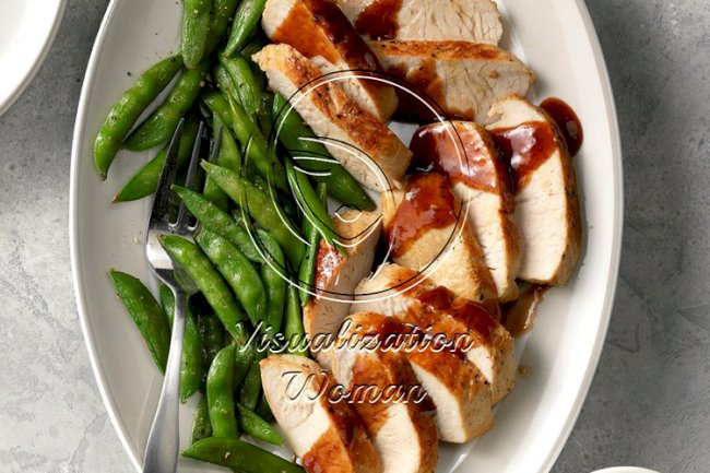 Turkey Breast Tenderloins with Raspberry Sauce