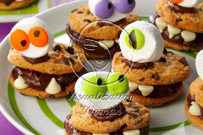Halloween Monster Cookies