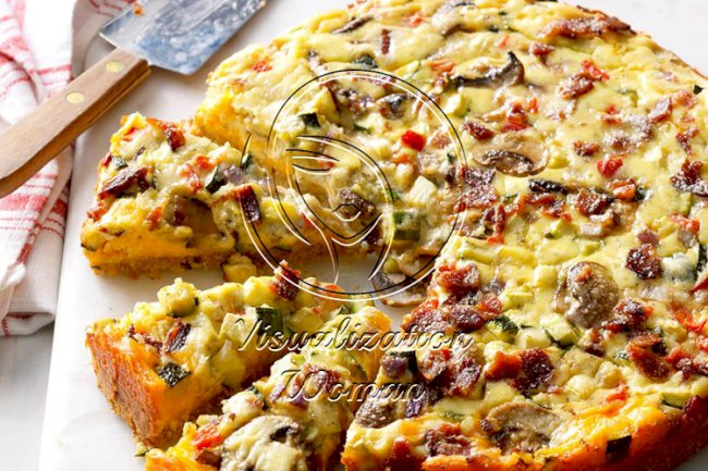 Cheddar-Veggie Appetizer Torte