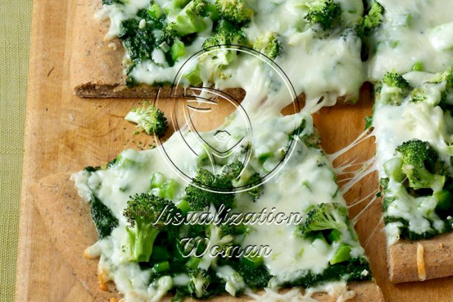 Contest-Winning Pesto Veggie Pizza