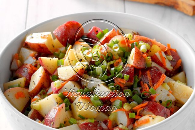 Honey Mustard Red Potato Salad