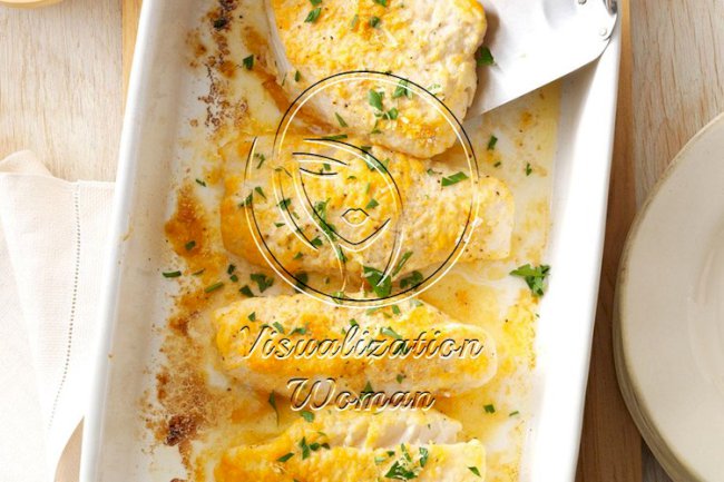 Lemon-Parsley Baked Cod