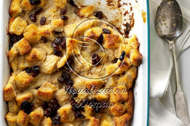 Bread Pudding with Nutmeg