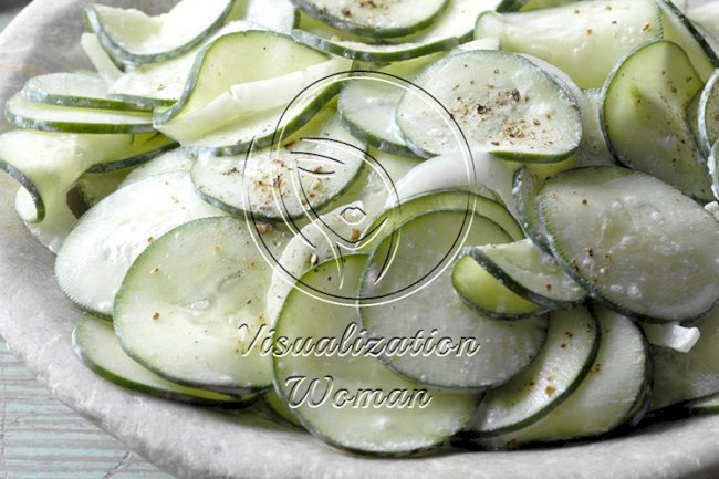 Sour Cream Cucumbers