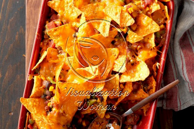 Spicy Nacho Bake