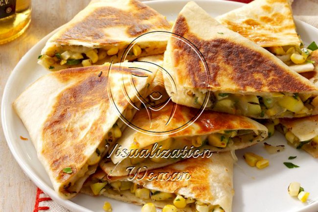 Corn ‘n’ Squash Quesadillas