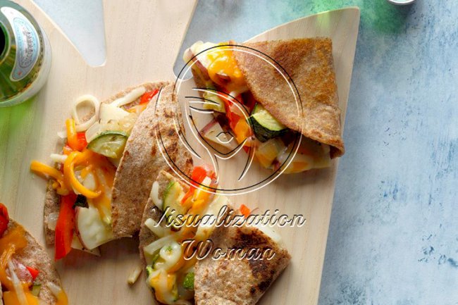 Roasted Veggie Quesadillas