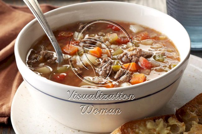 Beef Barley Lentil Soup