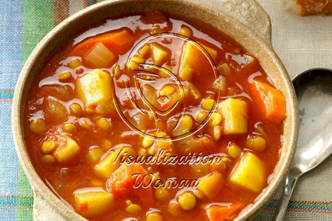 Curried Lentil Soup