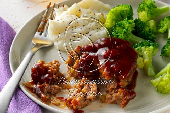 Mini Barbecue Meat Loaves
