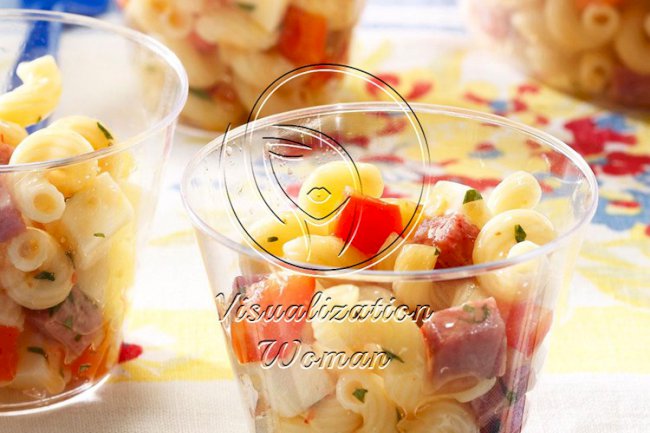 Salami & Provolone Pasta Salad