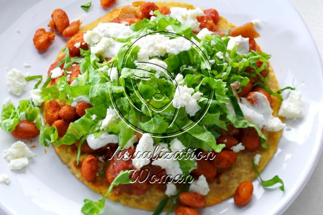 Pinto Bean Tostadas