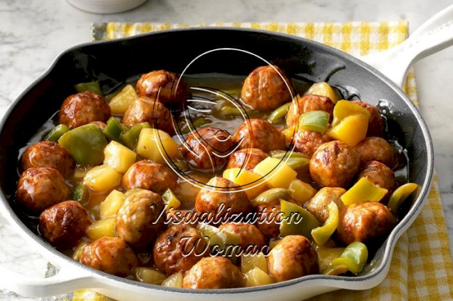 Tangy Sweet-and-Sour Meatballs