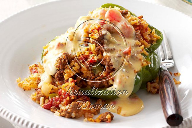 Rice-Stuffed Peppers