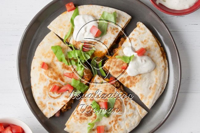 Cheeseburger Quesadillas