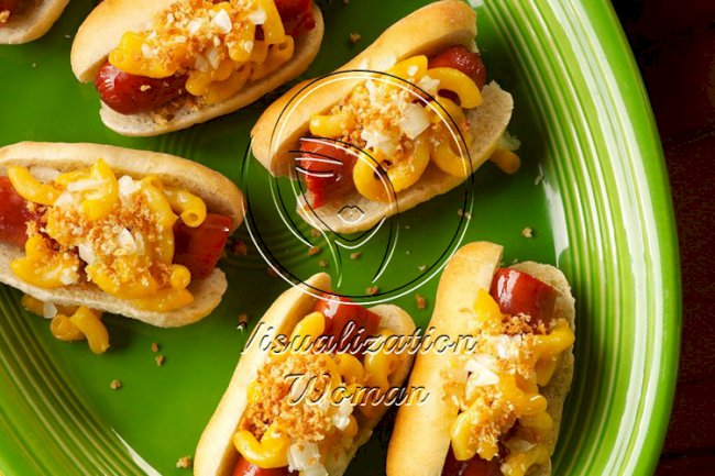 Mini Mac & Cheese Dogs