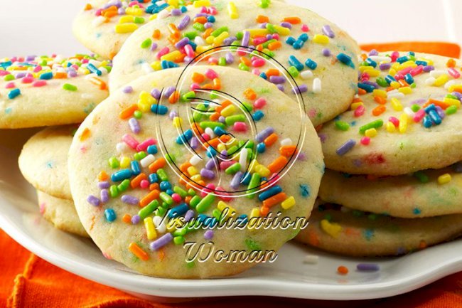 Confetti Cake Batter Cookies