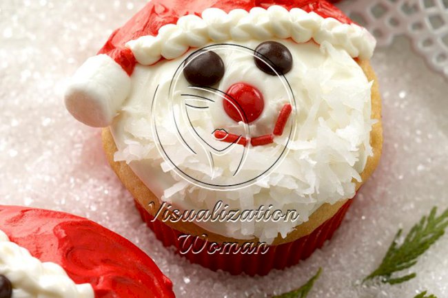 Santa Cupcakes