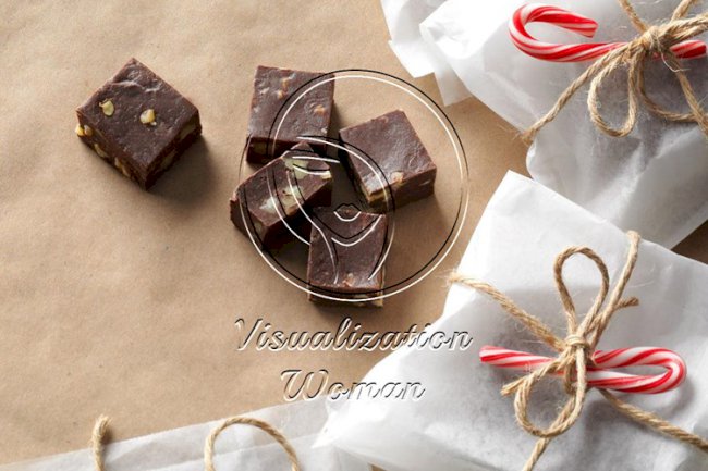 Double Chocolate Walnut Fudge