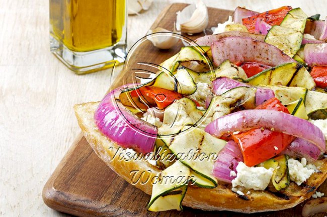 Grilled Vegetable Sandwich