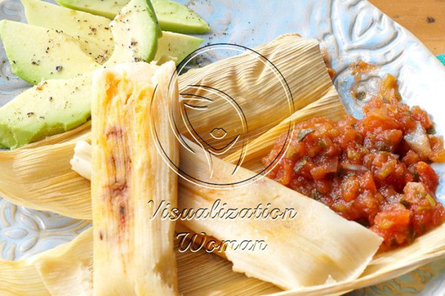 Pork and Apple Tamales
