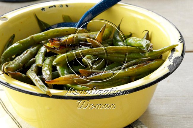 Grilled Cajun Green Beans
