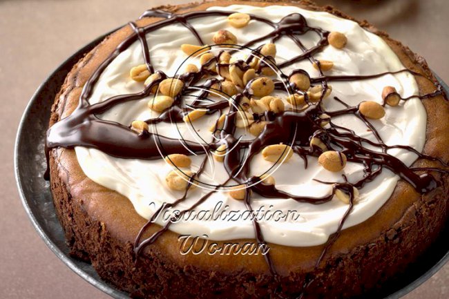 Chocolate Peanut Butter Cheesecake