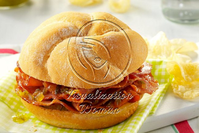 Hot Ham Sandwiches